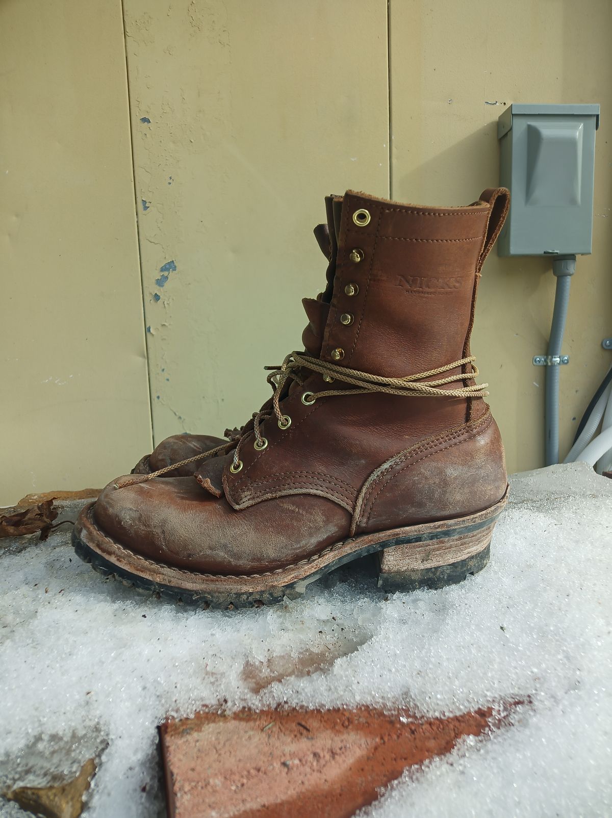 Photo by timmoffatt on February 2, 2024 of the Nicks BuilderPro in Seidel 1964 Brown.