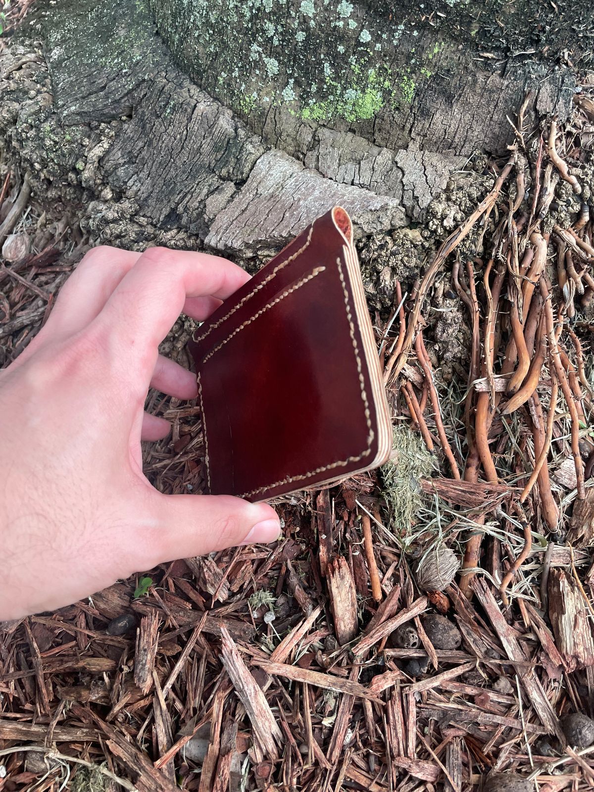 Photo by solidsalami117 on October 5, 2025 of the Self-Made Zip Wallet in “Bracklen” Ilcea Museum Calf.