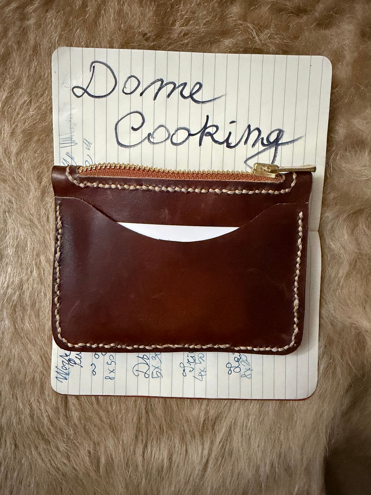 Photo by solidsalami117 on November 4, 2025 of the Self-Made Zip Wallet in “Bracklen” Ilcea Museum Calf.