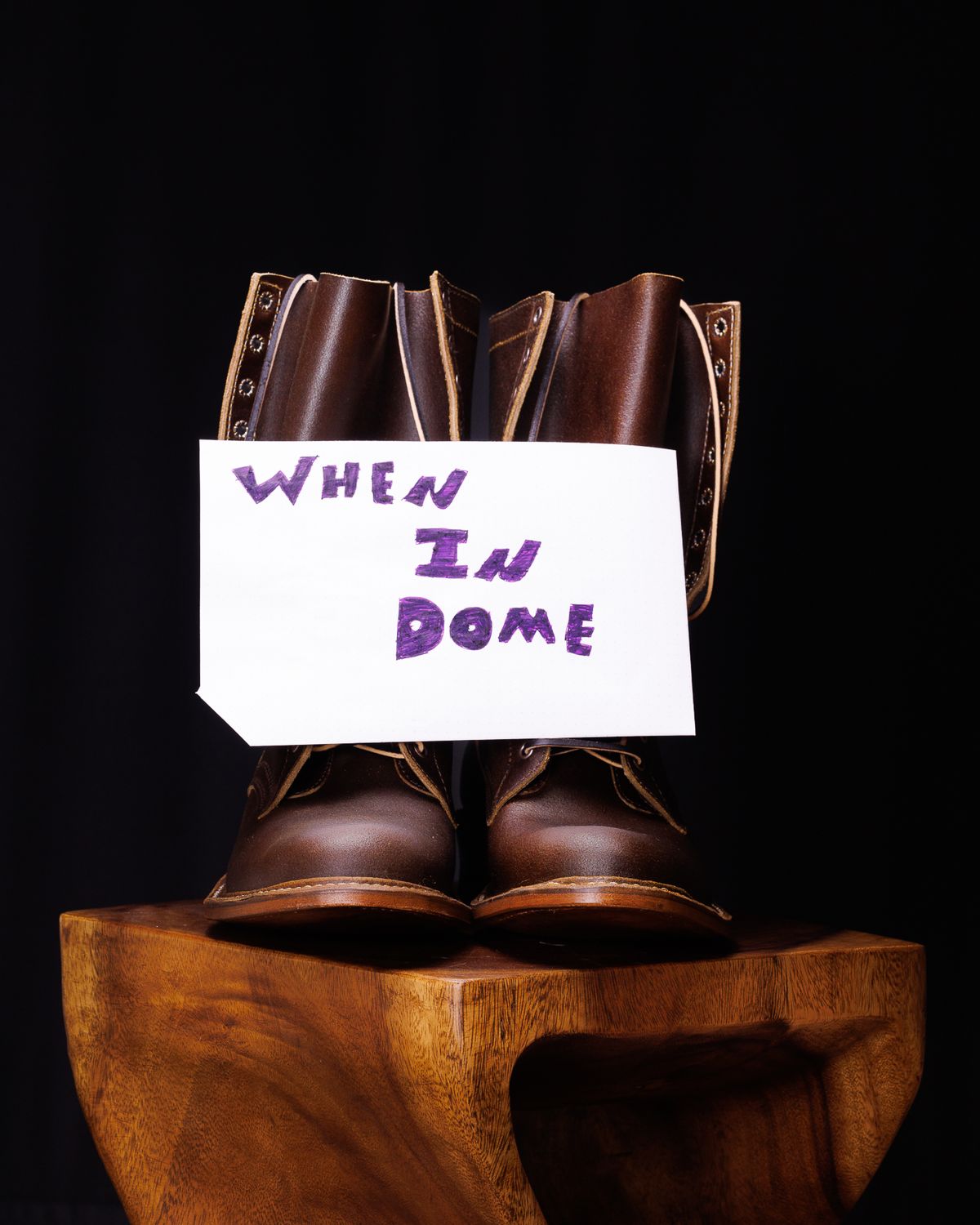 Photo by onelastboot on November 1, 2024 of the White's Bounty Hunter in Horween Cinnamon Waxed Flesh.