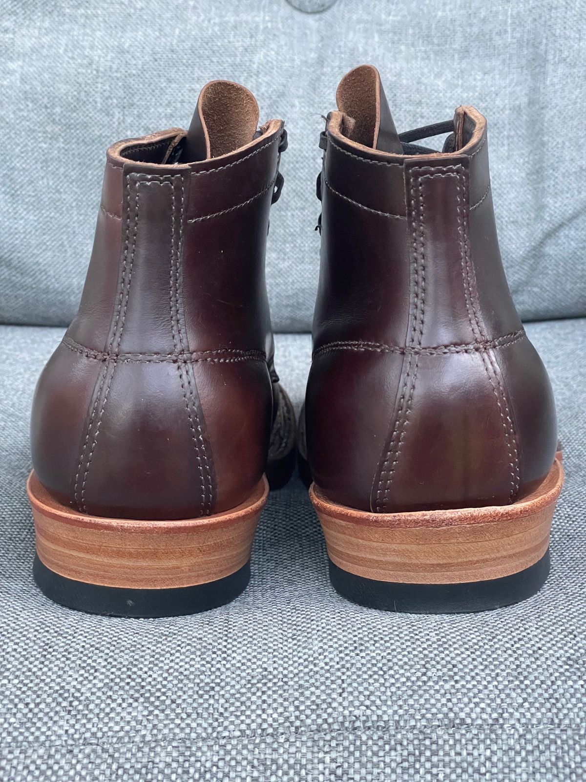 Photo by prock1820 on October 3, 2024 of the White's Semi-Dress in Horween Brown Chromexcel Horsehide.