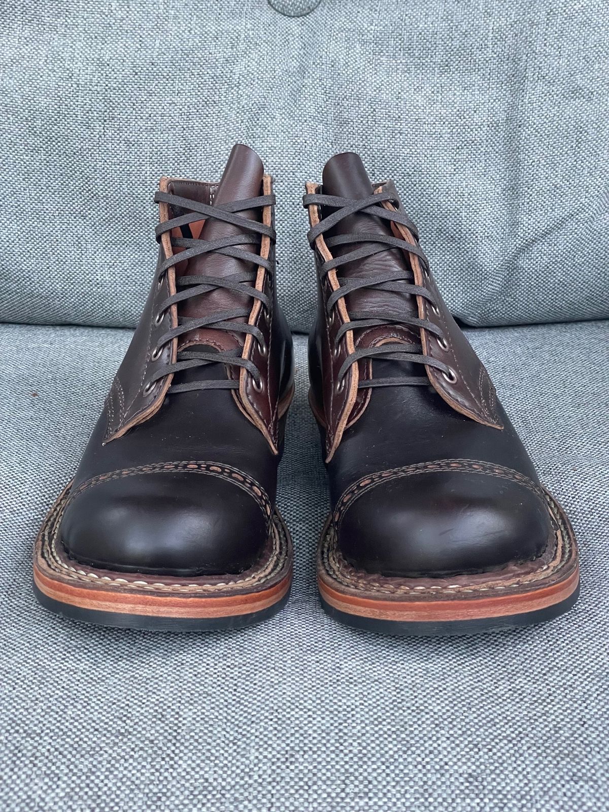 Photo by prock1820 on October 3, 2024 of the White's Semi-Dress in Horween Brown Chromexcel Horsehide.