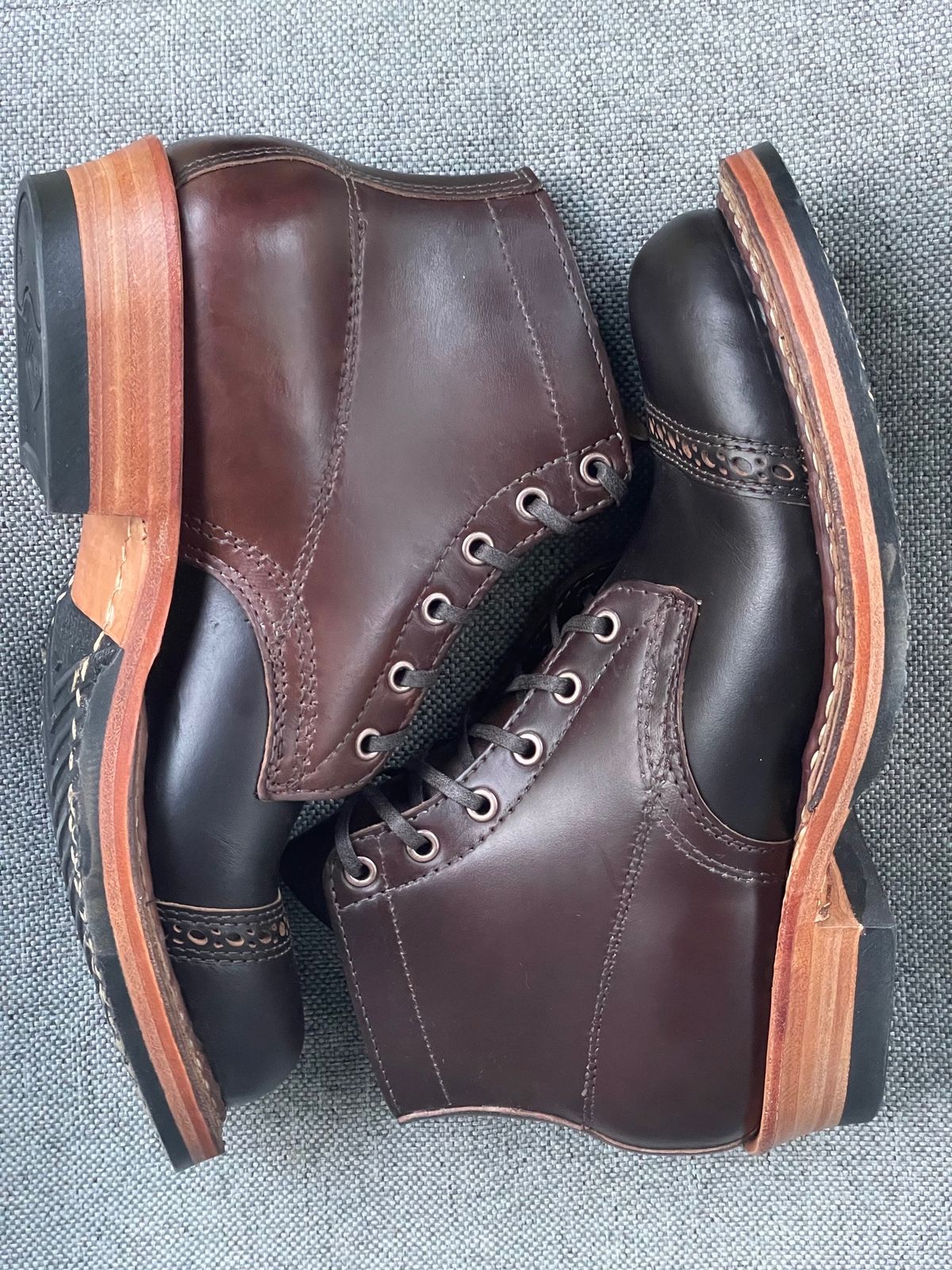 Photo by prock1820 on October 3, 2024 of the White's Semi-Dress in Horween Brown Chromexcel Horsehide.