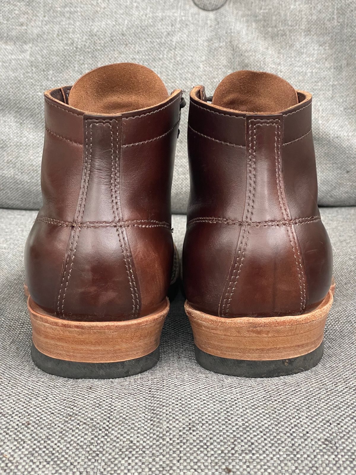 Photo by prock1820 on November 2, 2024 of the White's Semi-Dress in Horween Brown Chromexcel Horsehide.