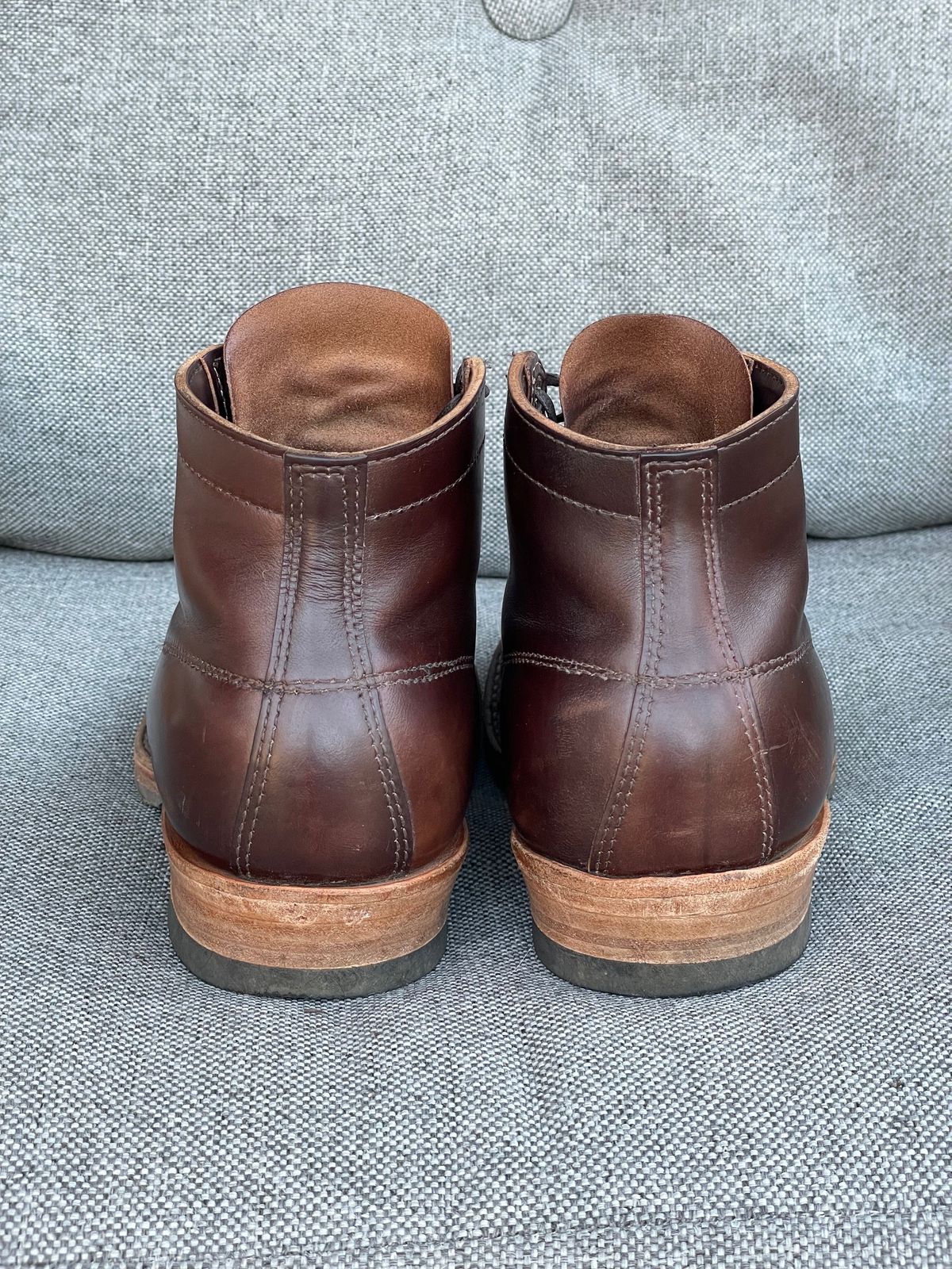 Photo by prock1820 on December 1, 2024 of the White's Semi-Dress in Horween Brown Chromexcel Horsehide.