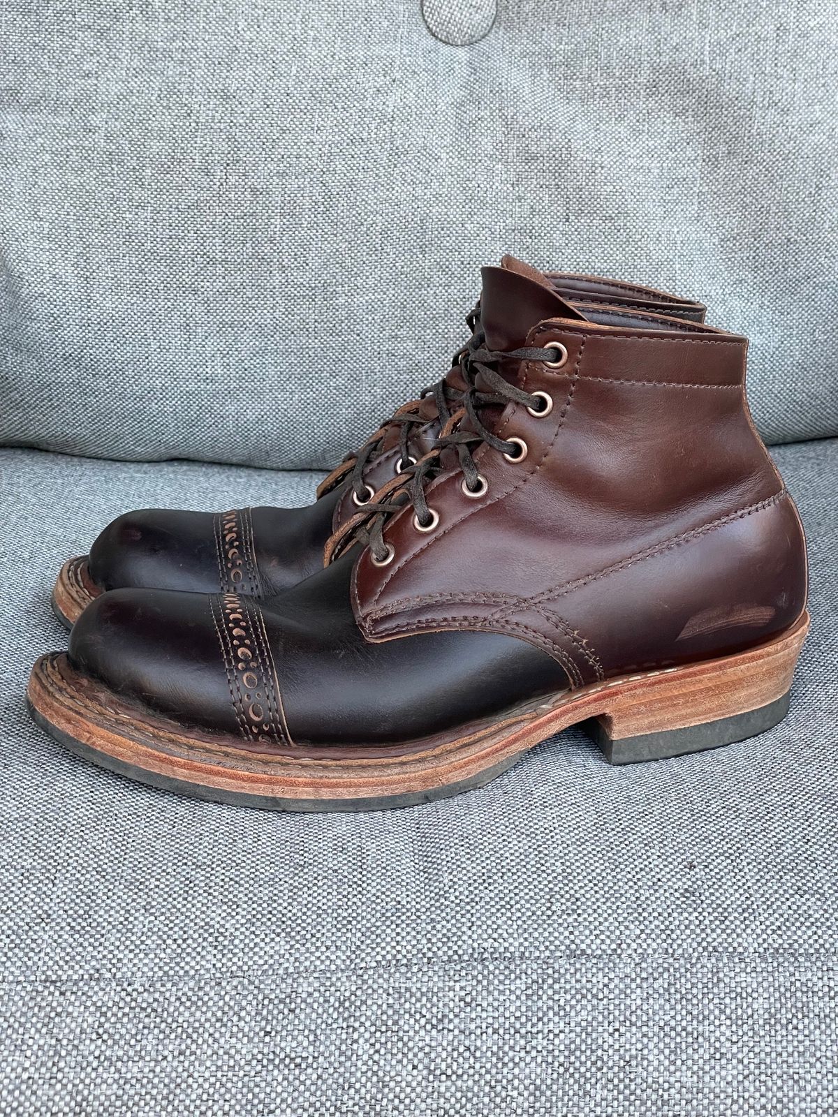 Photo by prock1820 on December 1, 2024 of the White's Semi-Dress in Horween Brown Chromexcel Horsehide.