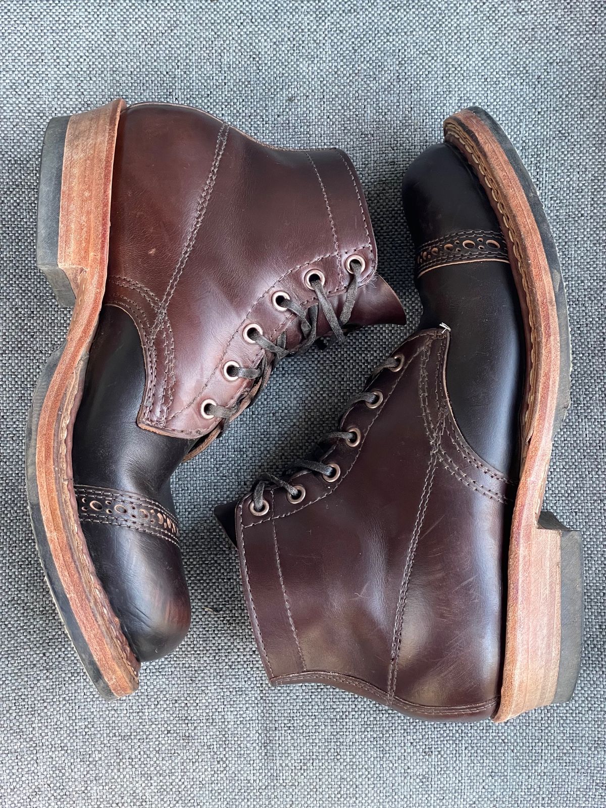 Photo by prock1820 on December 1, 2024 of the White's Semi-Dress in Horween Brown Chromexcel Horsehide.