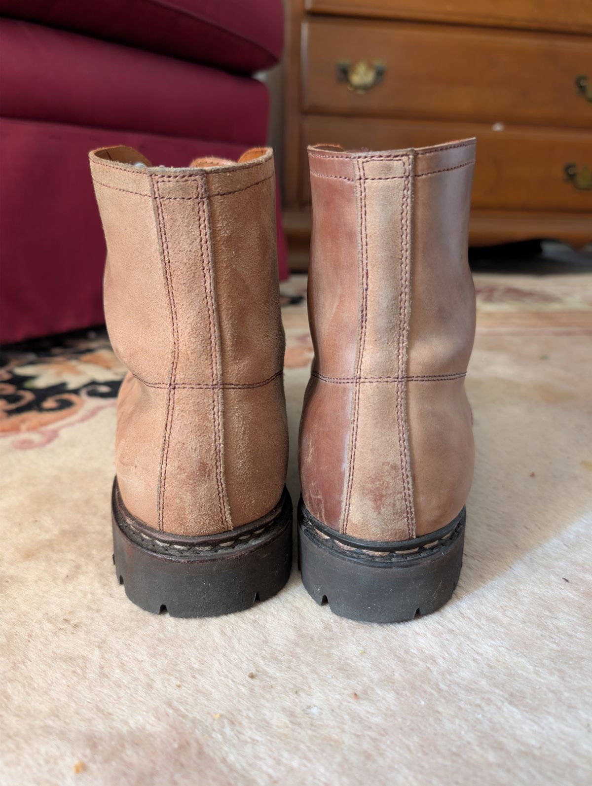 Photo by icarusflies95 on December 5, 2025 of the Paraboot Imbattable in Sauvage Naturel.