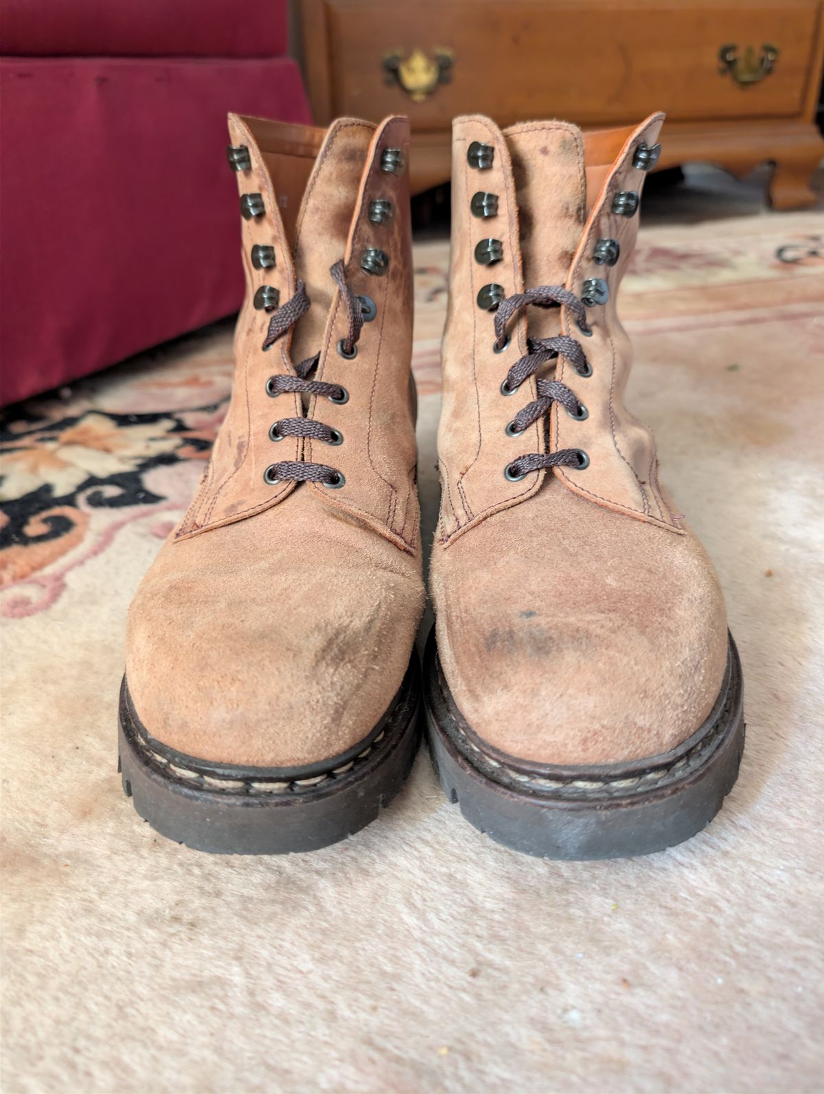 Photo by icarusflies95 on December 5, 2025 of the Paraboot Imbattable in Sauvage Naturel.