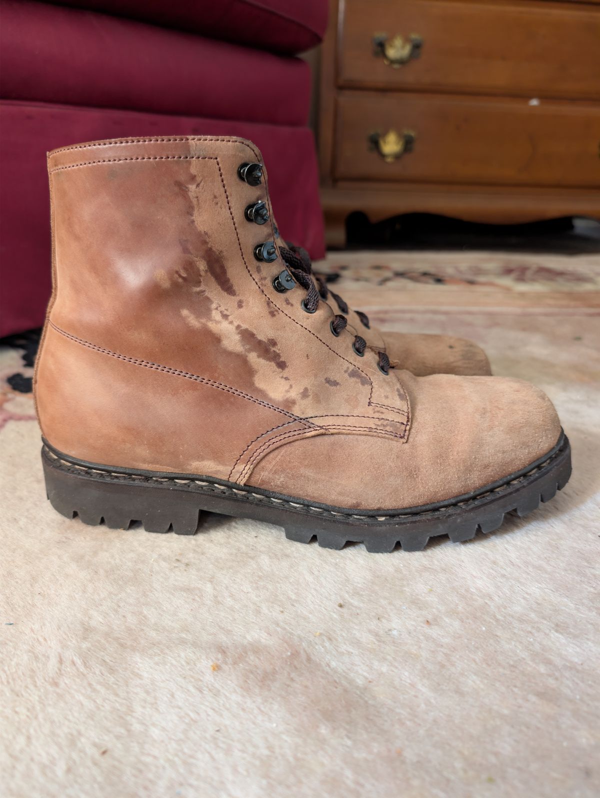 Photo by icarusflies95 on December 5, 2025 of the Paraboot Imbattable in Sauvage Naturel.