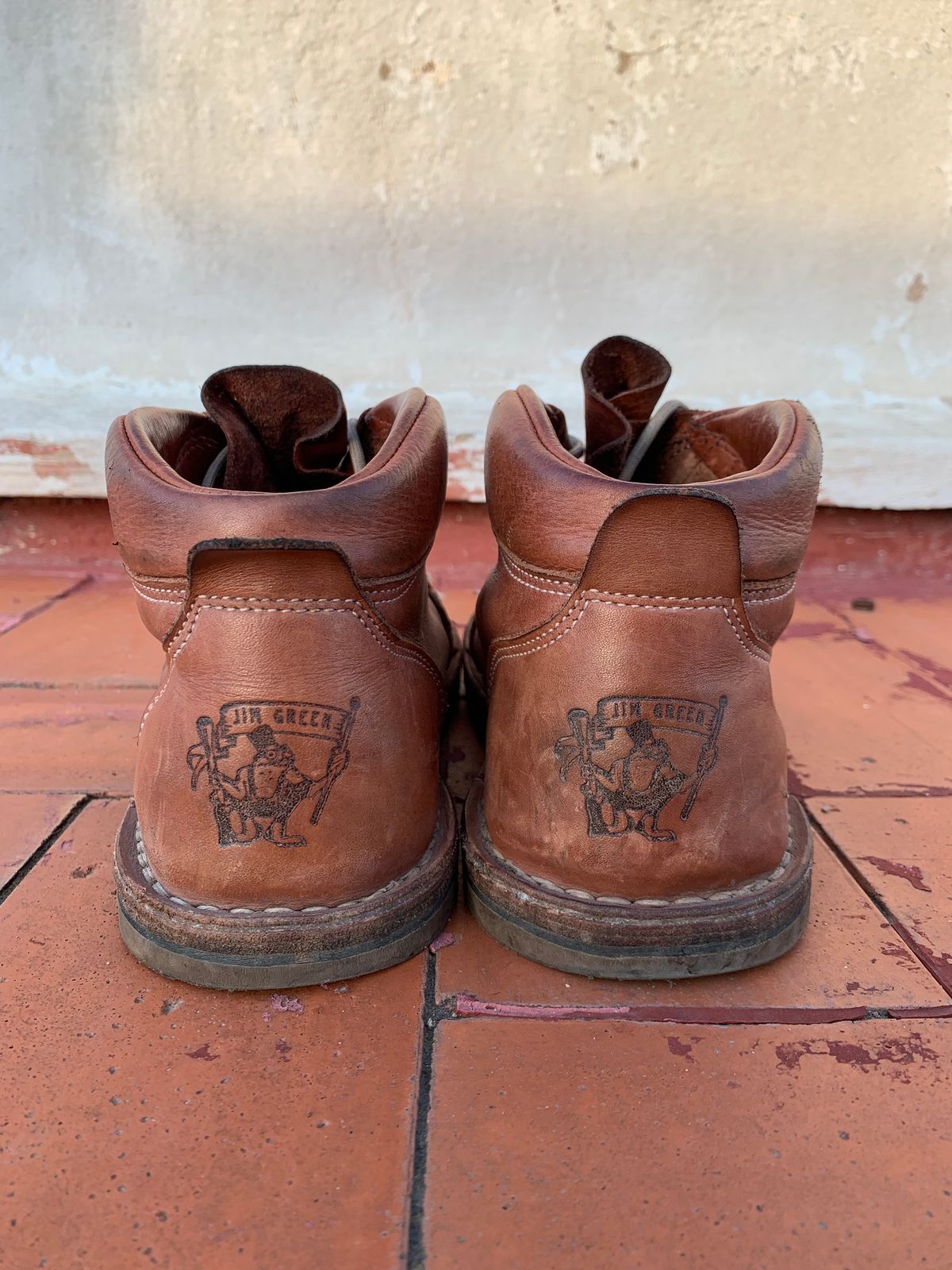 Photo by icarusflies95 on December 5, 2024 of the Jim Green African Ranger Barefoot Boot in Chestnut Tan Full Grain.