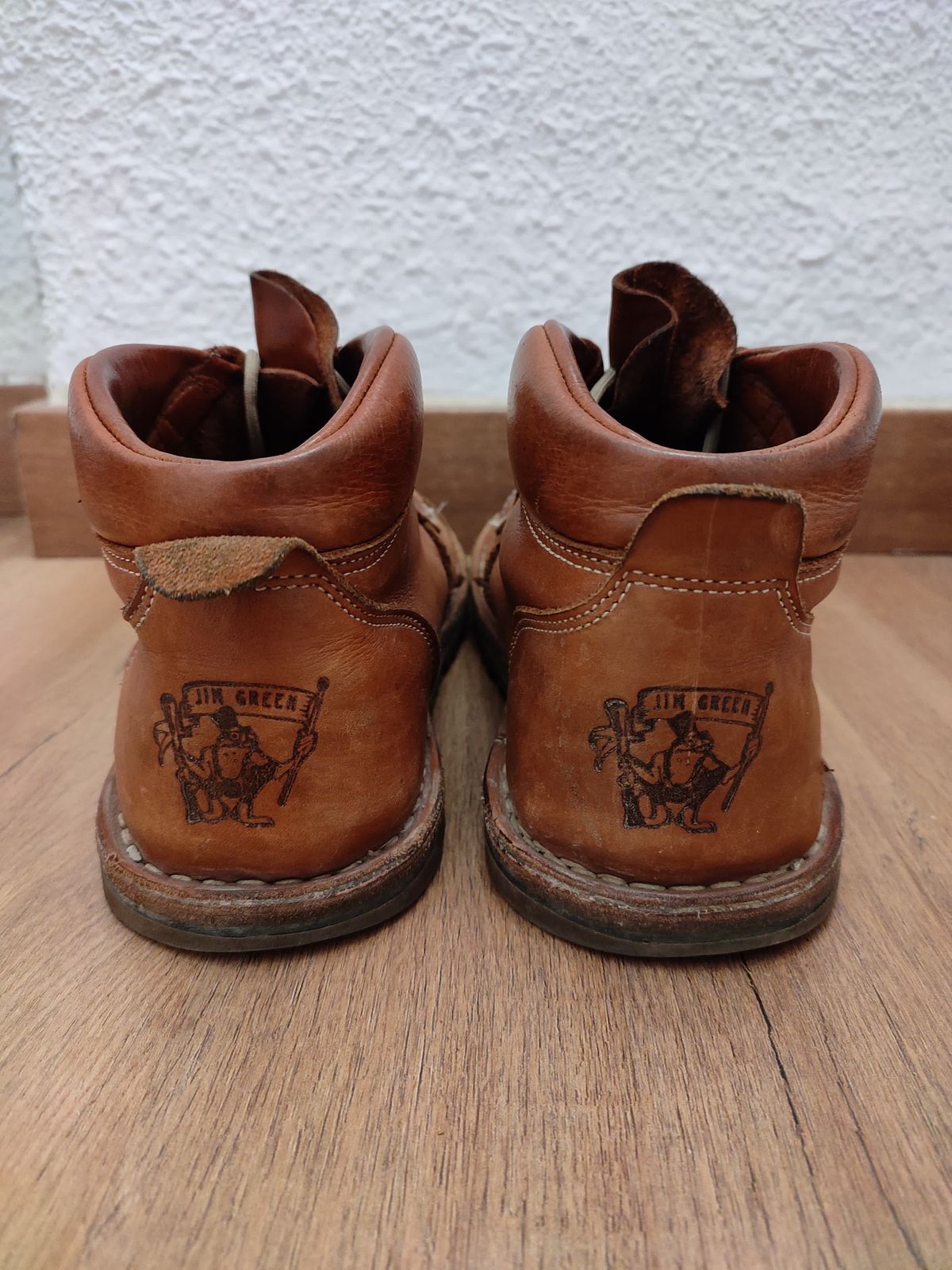 Photo by icarusflies95 on February 5, 2025 of the Jim Green African Ranger Barefoot Boot in Chestnut Tan Full Grain.