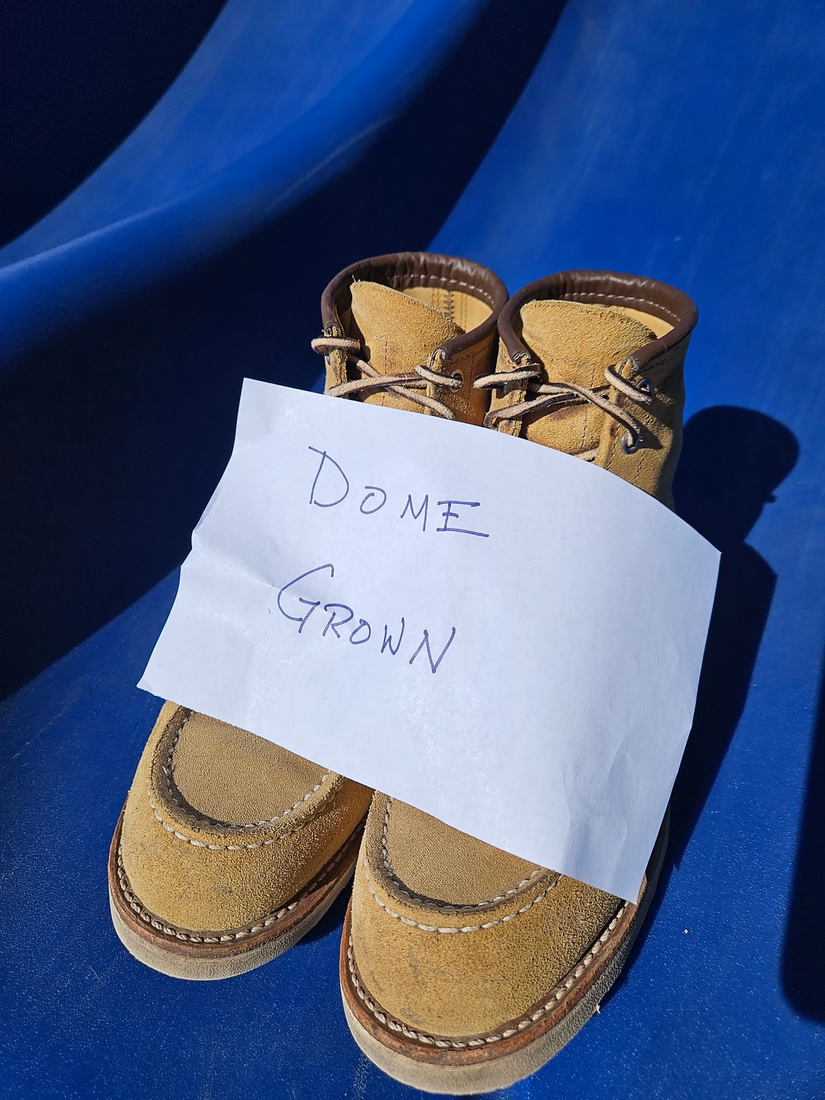 Photo by bro_moc on November 2, 2023 of the Red Wing 6-Inch Classic Moc in S.B. Foot Hawthorne Abilene.