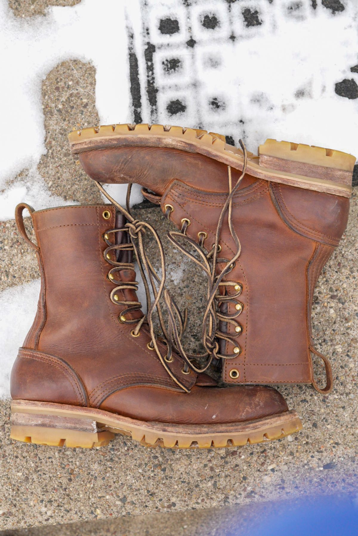 Photo by QuietRabbit on February 5, 2025 of the Nicks Lace Up Heritage in 64 MONARCH.