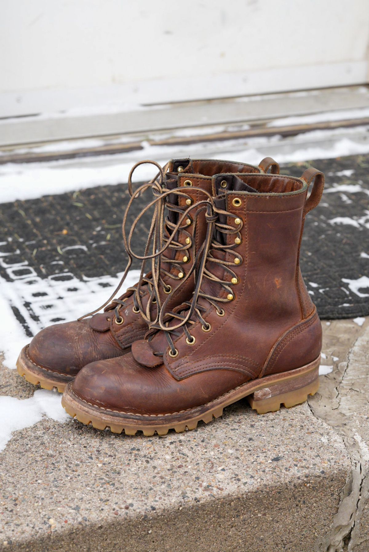Photo by QuietRabbit on February 5, 2025 of the Nicks Lace Up Heritage in 64 MONARCH.