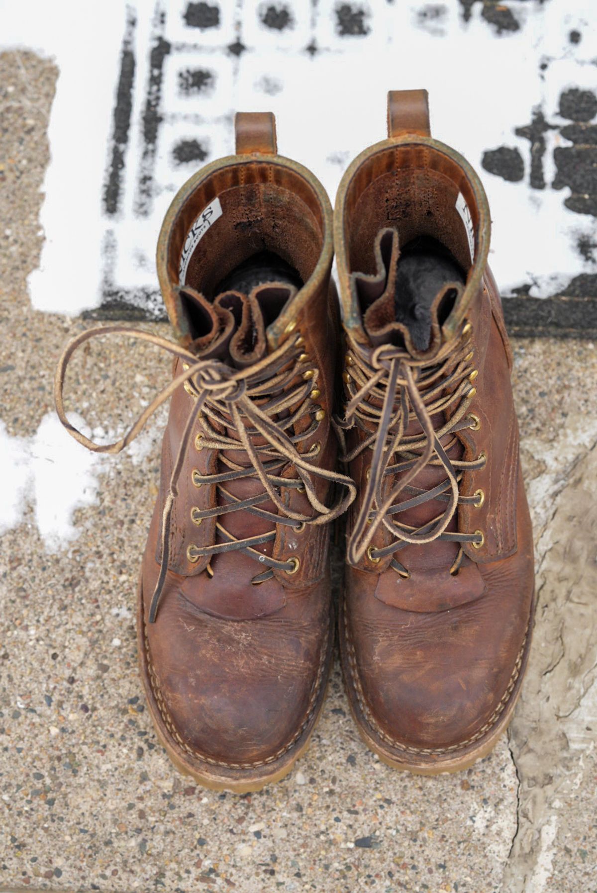 Photo by QuietRabbit on February 5, 2025 of the Nicks Lace Up Heritage in 64 MONARCH.