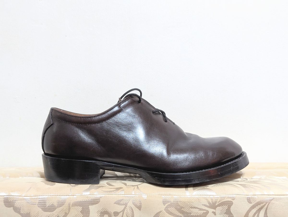 Photo by User1 on September 8, 2025 of the Master Zuo Custom Model in Hand-dyed Black Chrome Tan.