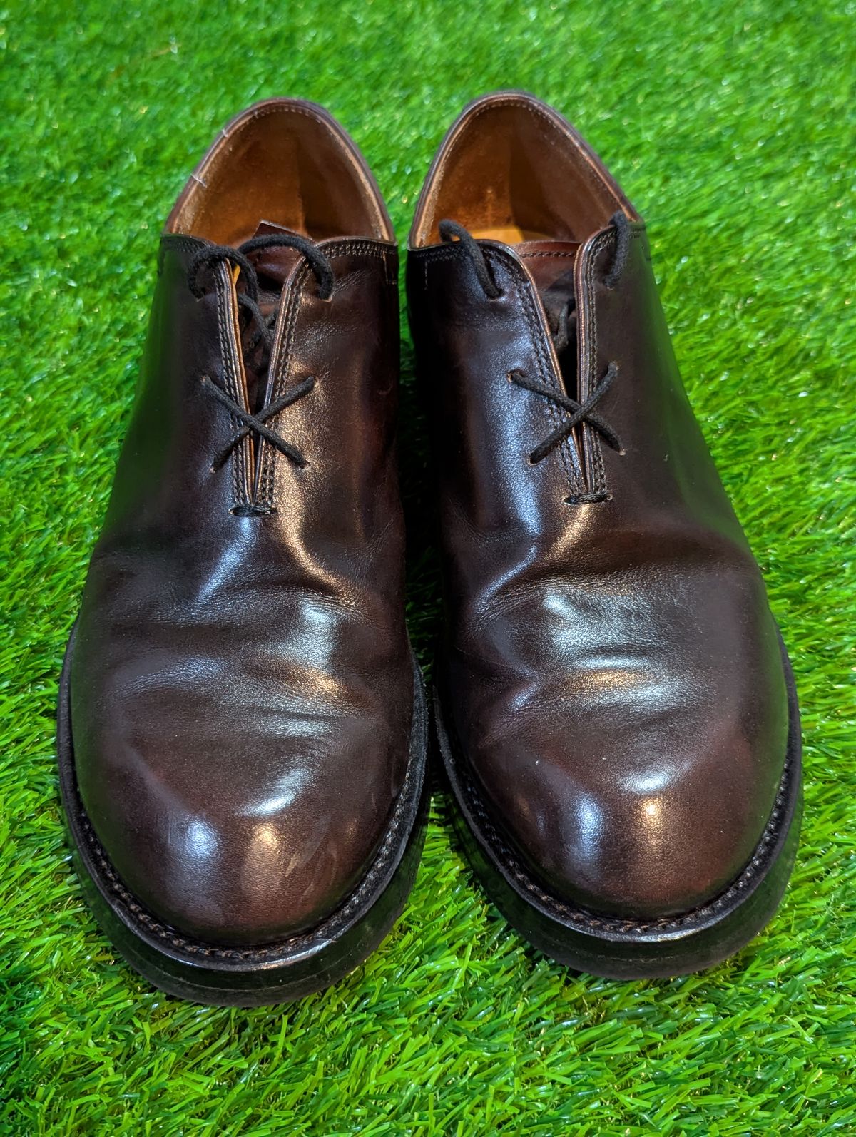 Photo by User1 on October 31, 2025 of the Master Zuo Custom Model in Hand-dyed Black Chrome Tan.