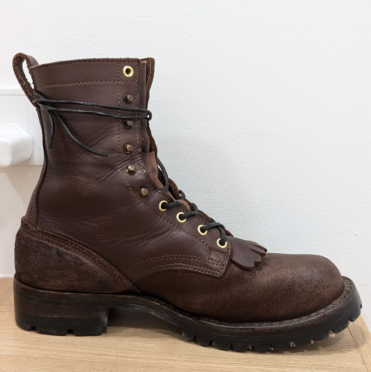 Photo by User1 on August 4, 2024 of the Nicks BuilderPro in Seidel 1964 Walnut & Seidel 1964 Walnut Roughout.