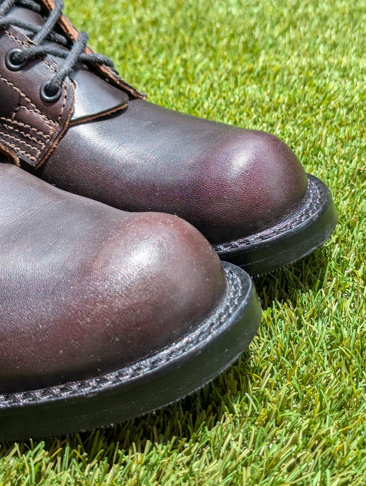 Photo by User1 on October 9, 2024 of the Nicks Custom Model in Wickett & Craig Walnut Double Stuffed.