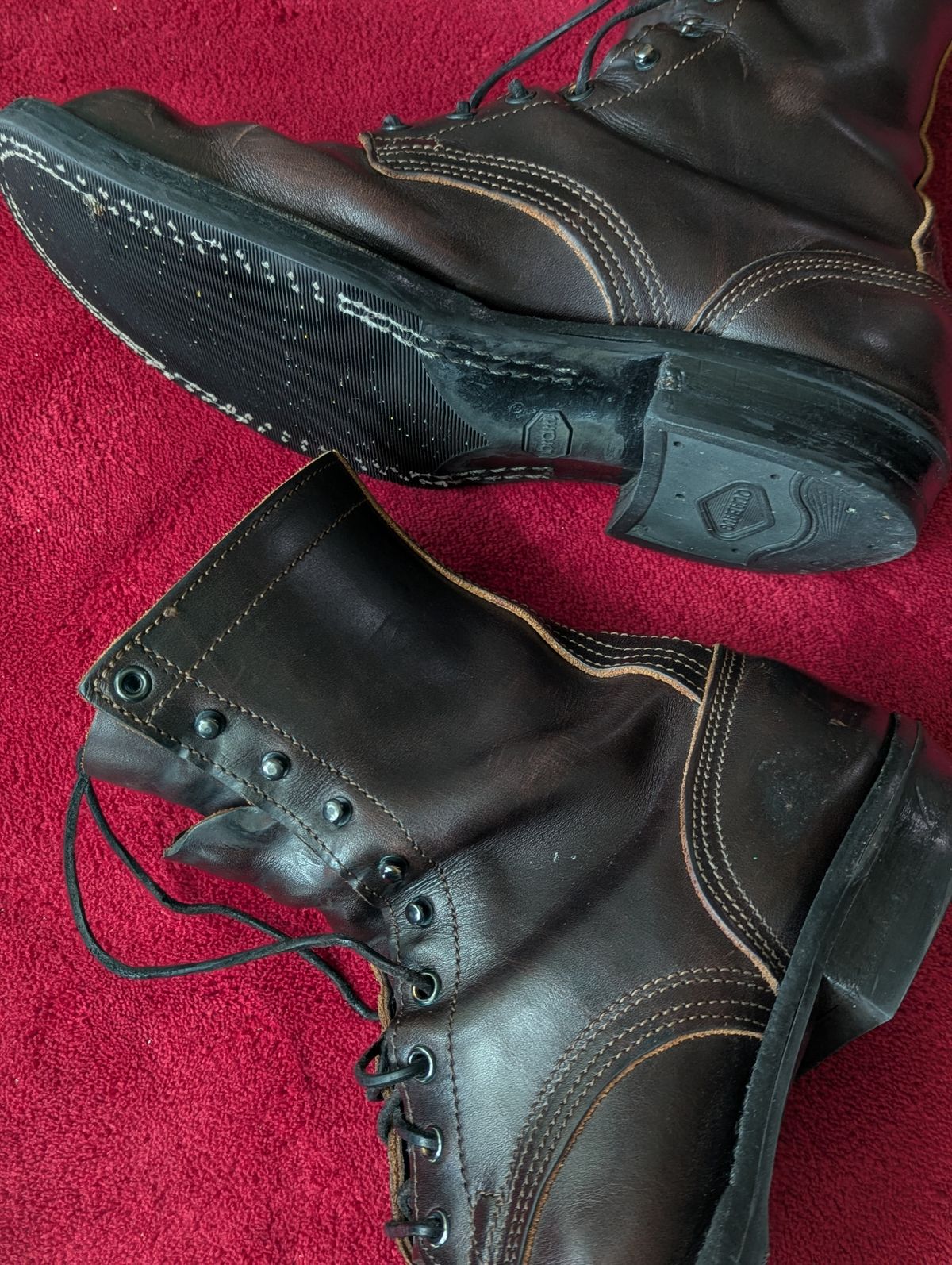 Photo by User1 on May 9, 2026 of the Nicks Custom Model in Wickett & Craig Walnut Double Stuffed.