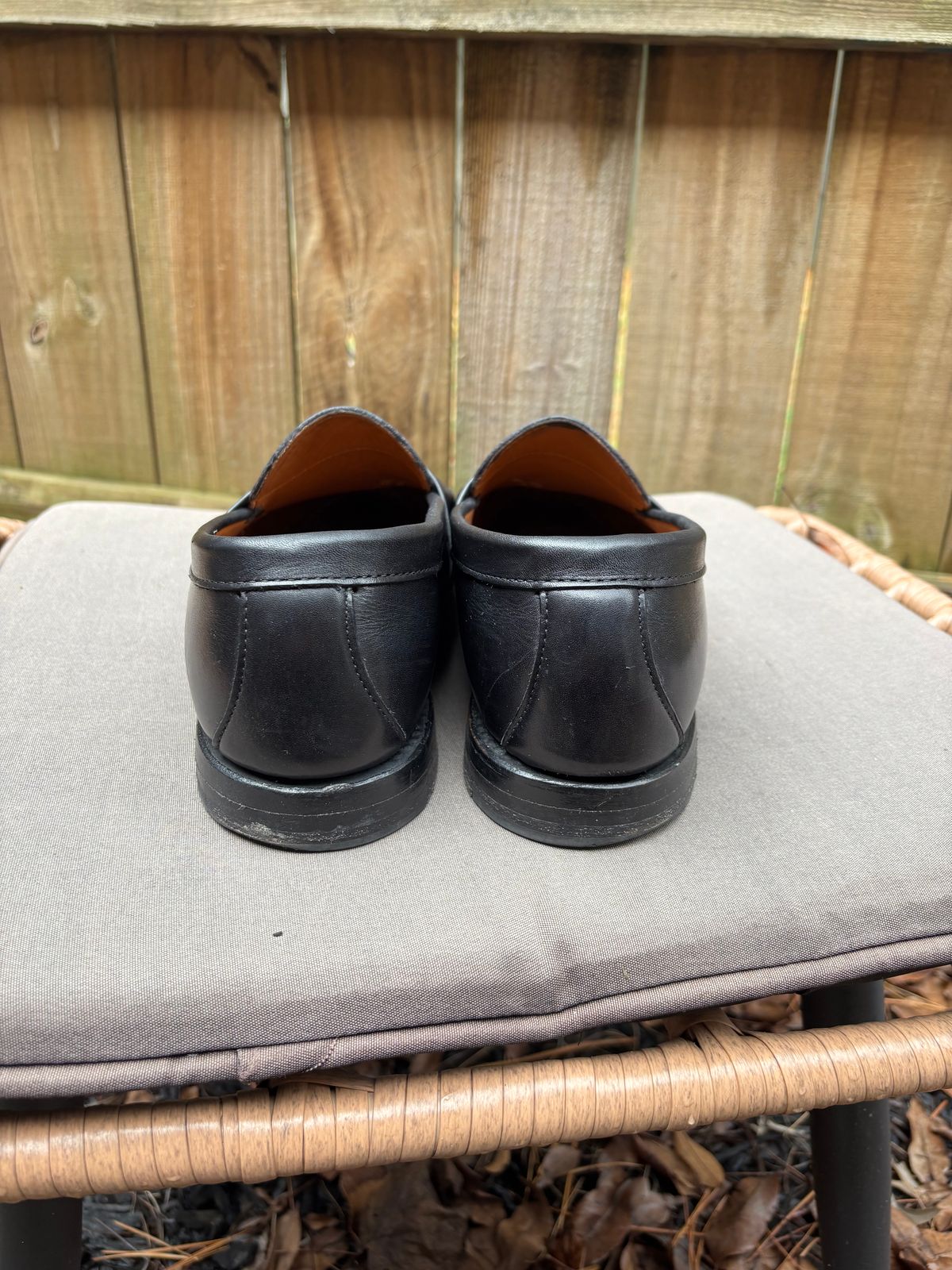 Photo by nickhwils on November 2, 2025 of the Rancourt & Co. Weltline Penny Loafer in Black Calfskin.