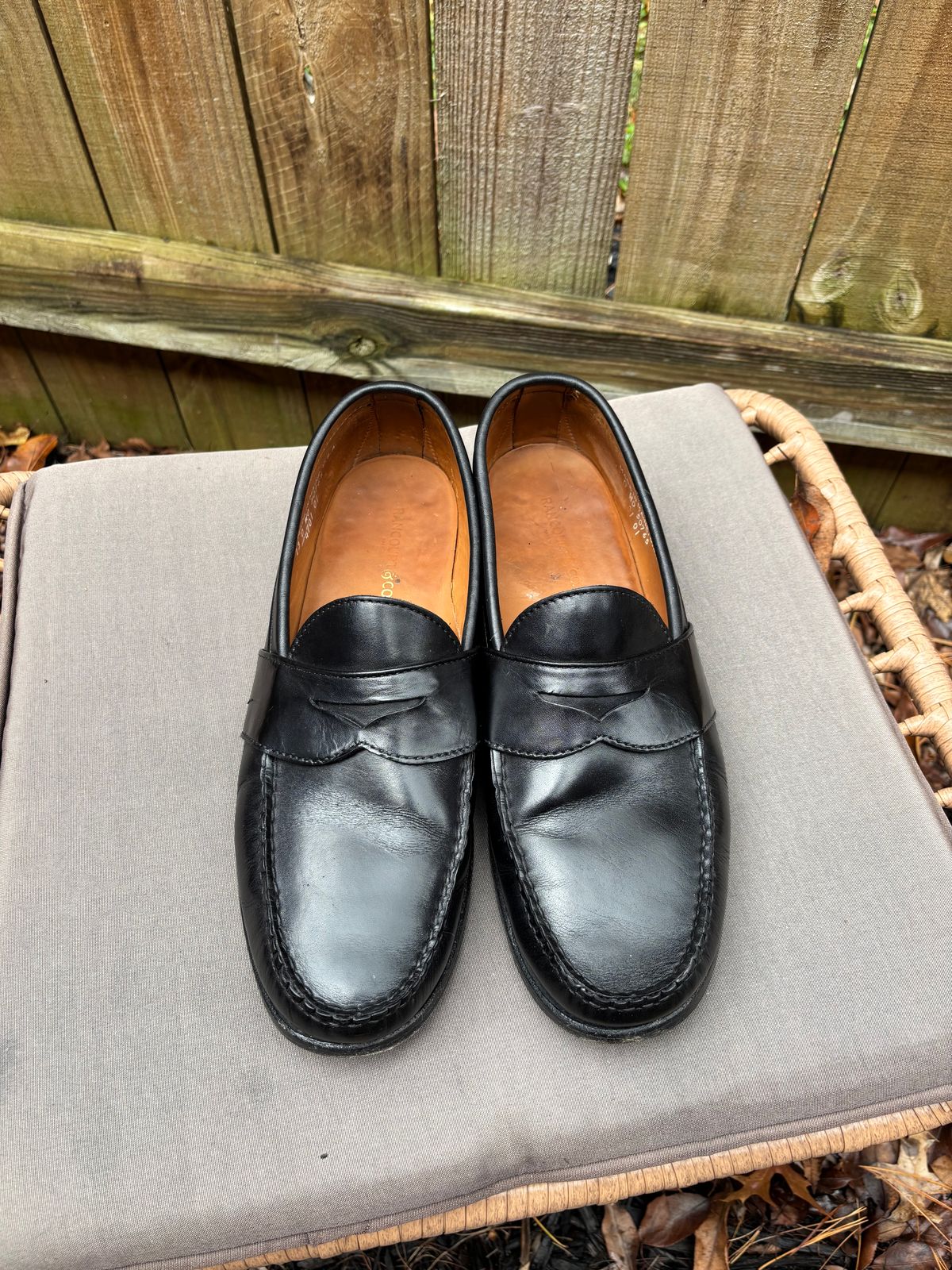 Photo by nickhwils on November 2, 2025 of the Rancourt & Co. Weltline Penny Loafer in Black Calfskin.