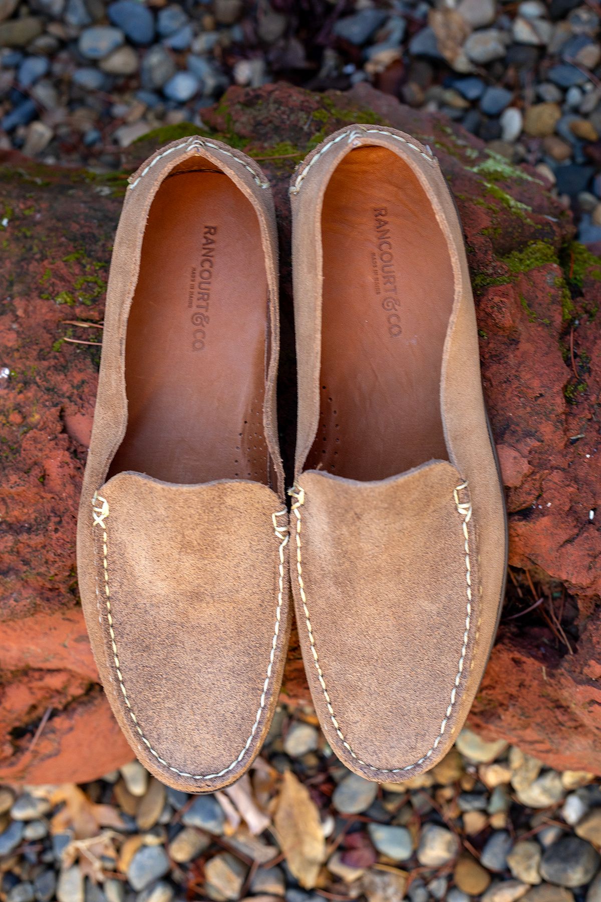 Photo by Frontinstein on October 1, 2023 of the Rancourt & Co. Bristol Venetian in Horween Marine Field Roughout.