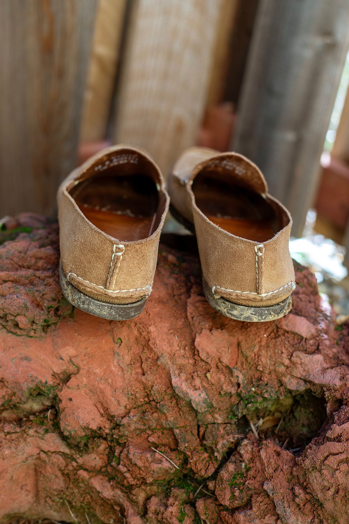 Photo by Frontinstein on December 1, 2023 of the Rancourt & Co. Bristol Venetian in Horween Marine Field Roughout.