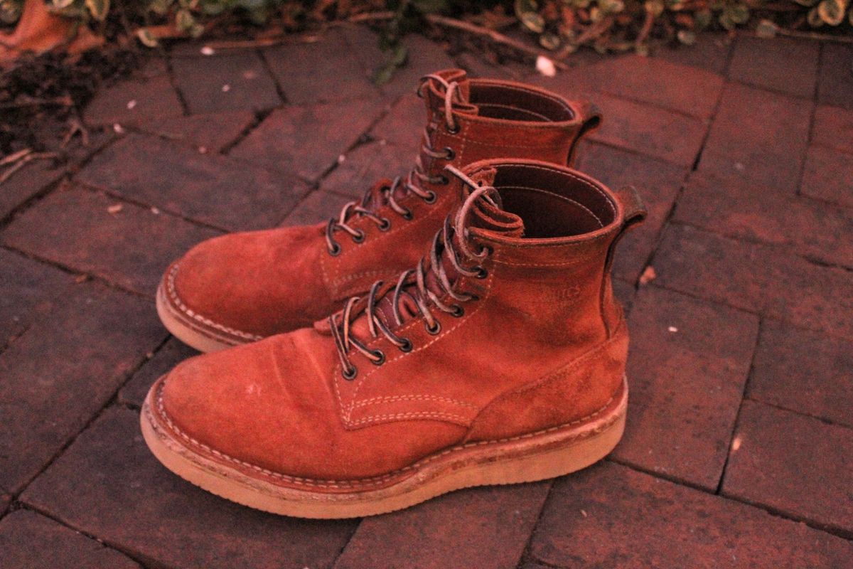 Photo by bars_grover23 on January 5, 2026 of the White's C350-CS in Seidel Red Dog Oil Tan Roughout.