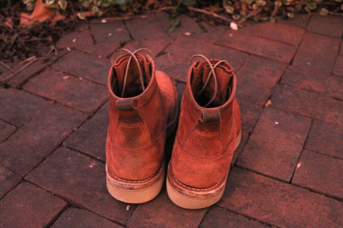 Photo by bars_grover23 on January 5, 2026 of the White's C350-CS in Seidel Red Dog Oil Tan Roughout.