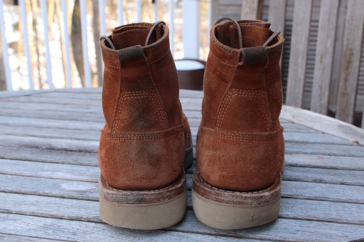 Photo by bars_grover23 on February 5, 2026 of the White's C350-CS in Seidel Red Dog Oil Tan Roughout.