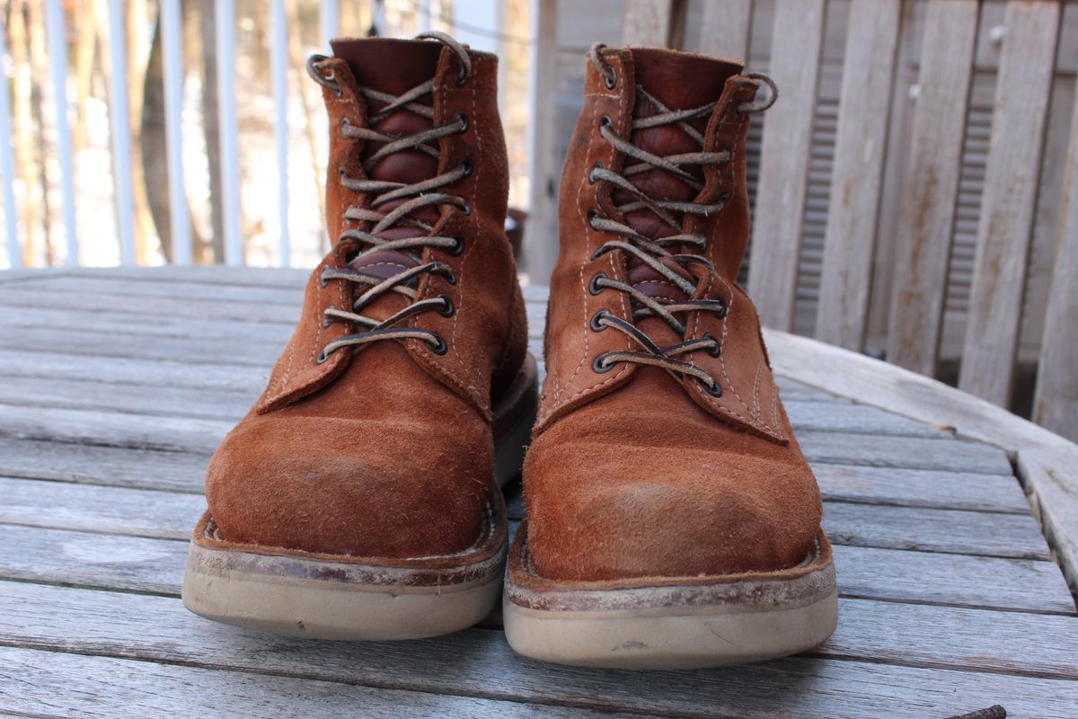 Photo by bars_grover23 on February 5, 2026 of the White's C350-CS in Seidel Red Dog Oil Tan Roughout.