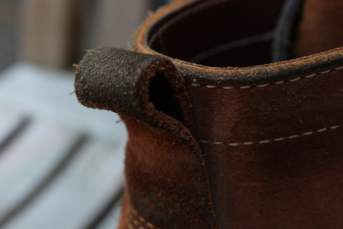 Photo by bars_grover23 on April 4, 2026 of the White's C350-CS in Seidel Red Dog Oil Tan Roughout.