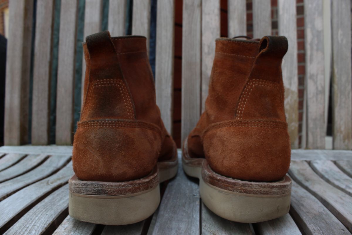 Photo by bars_grover23 on April 4, 2026 of the White's C350-CS in Seidel Red Dog Oil Tan Roughout.