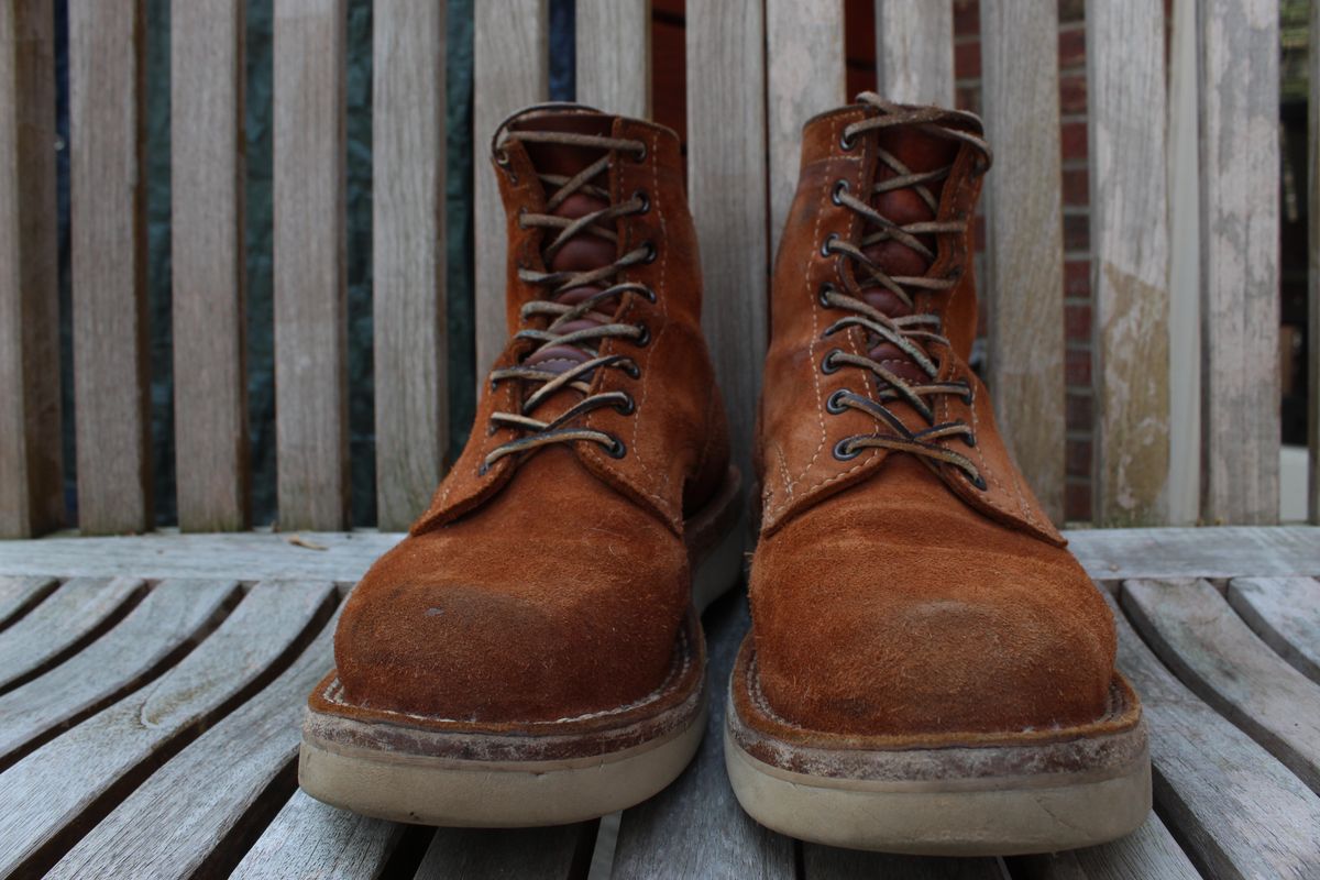 Photo by bars_grover23 on April 4, 2026 of the White's C350-CS in Seidel Red Dog Oil Tan Roughout.