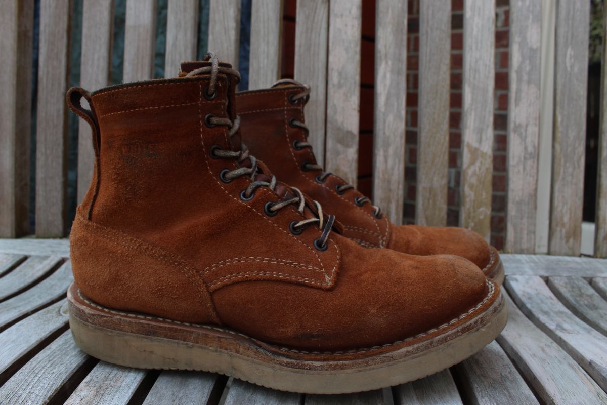 Photo by bars_grover23 on April 4, 2026 of the White's C350-CS in Seidel Red Dog Oil Tan Roughout.