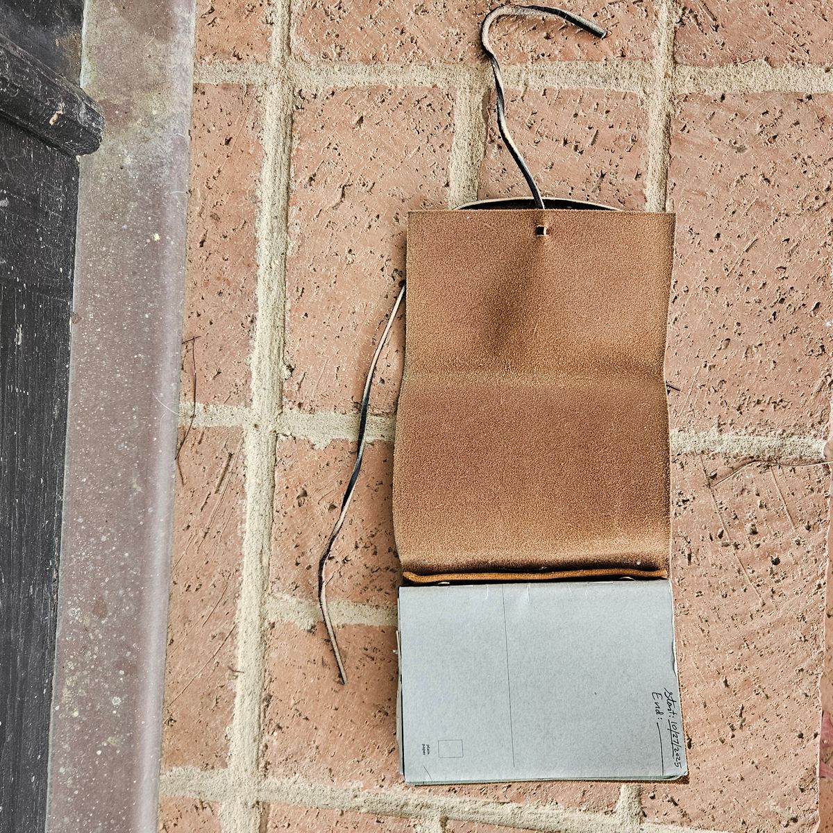 Photo by bars_grover23 on December 5, 2025 of the Self-Made Daily Driver Journal in Seidel Natural Double Shot & Horween Orange Predator.