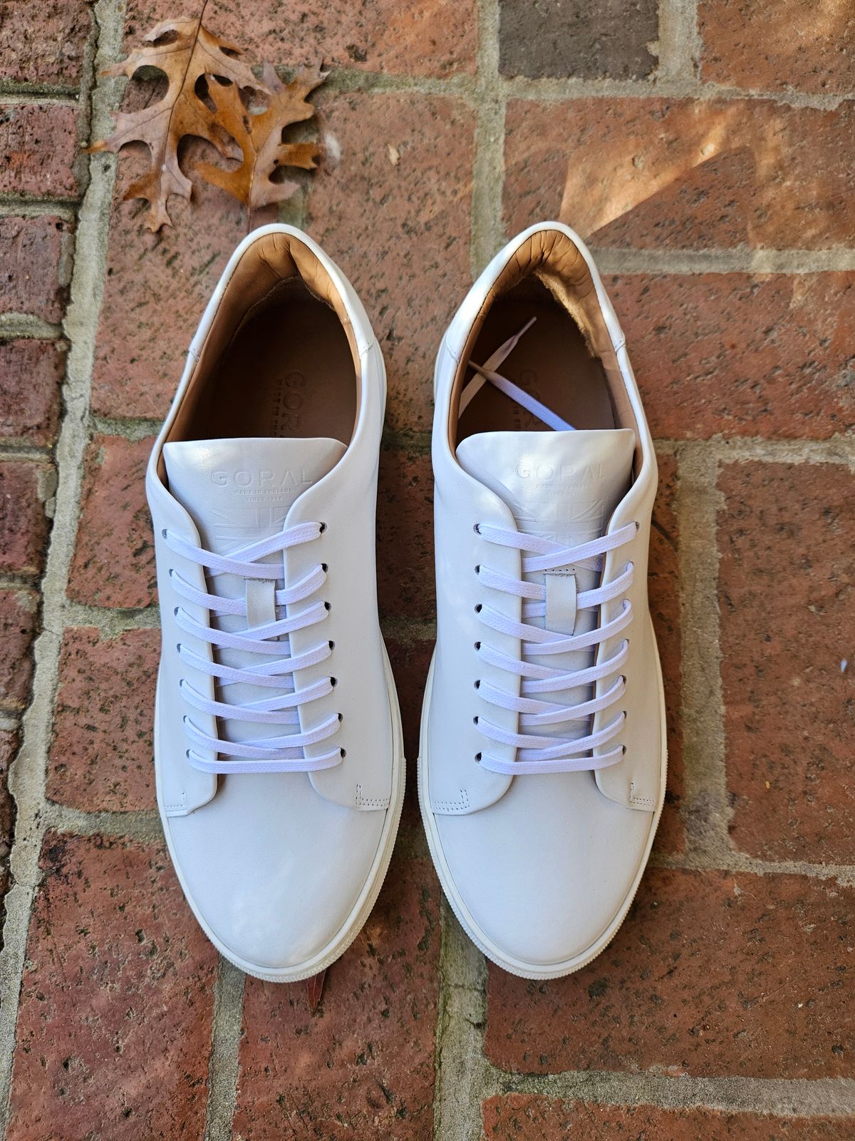 Photo by bars_grover23 on November 11, 2024 of the Goral Mellor II in Mastrotto White Calfskin.