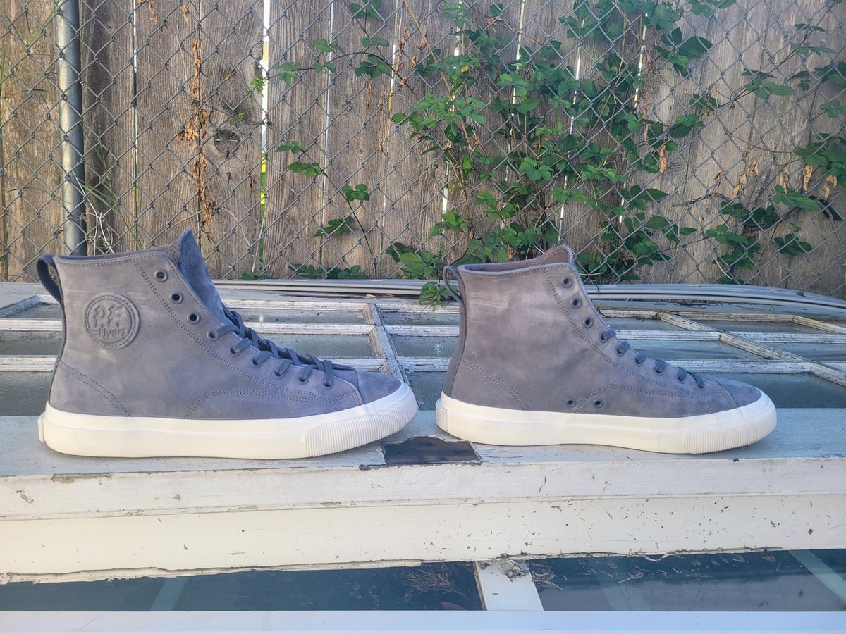 Photo by Post_Leako on October 1, 2023 of the PF Flyers Castlerock Suede in Unknown Leather.