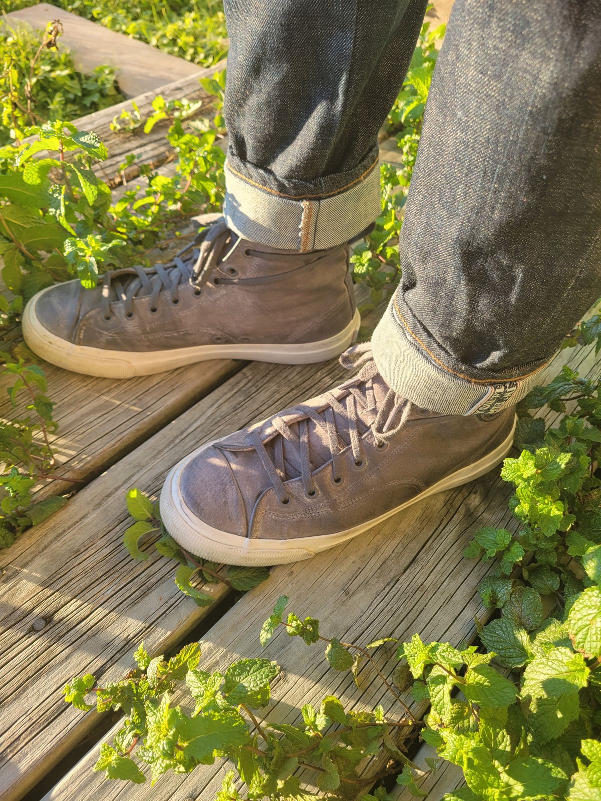 Photo by Post_Leako on November 1, 2023 of the PF Flyers Castlerock Suede in Unknown Leather.