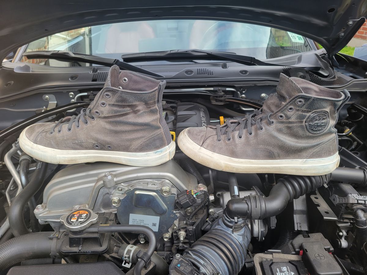 Photo by Post_Leako on January 1, 2024 of the PF Flyers Castlerock Suede in Unknown Leather.