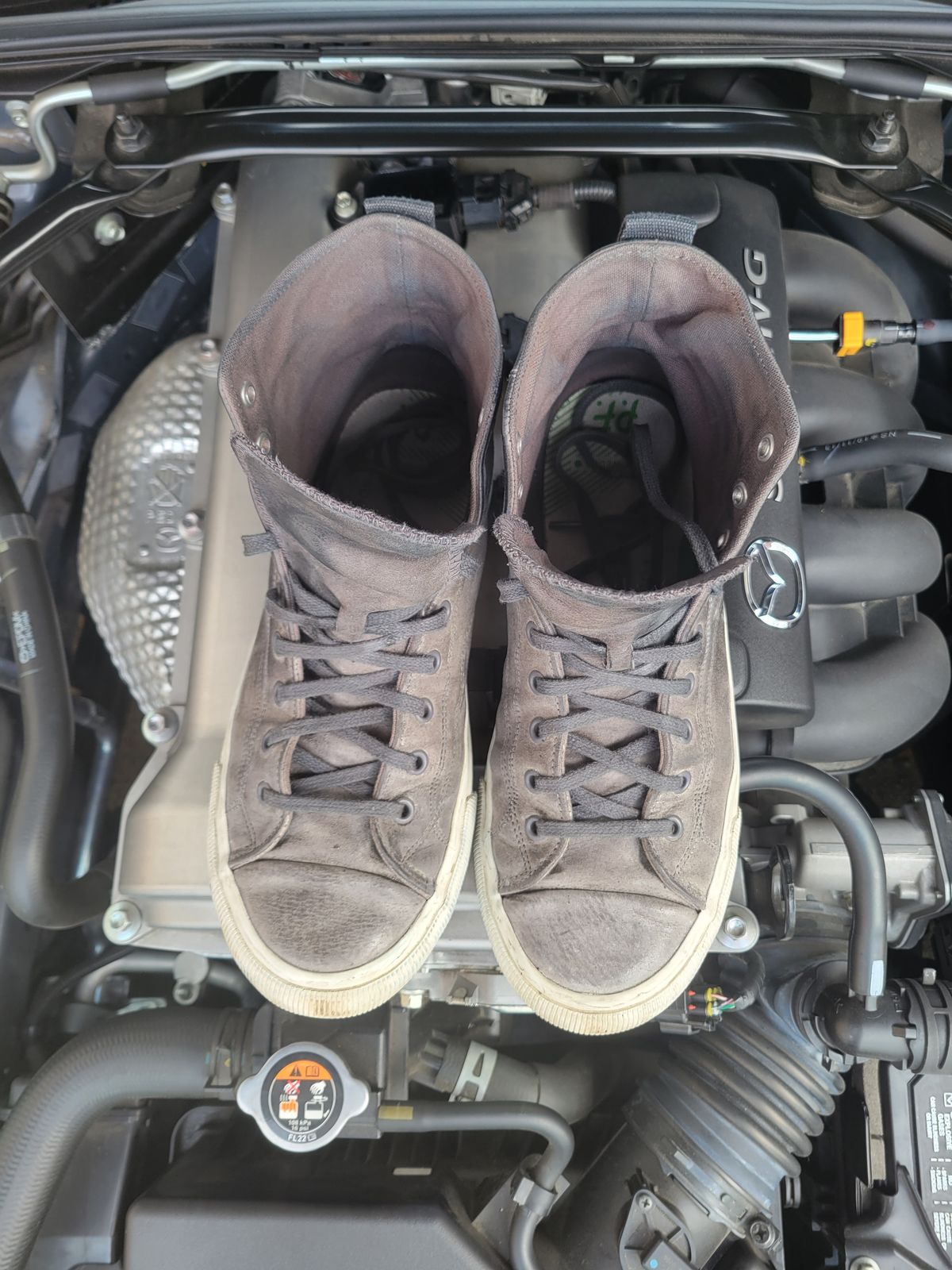 Photo by Post_Leako on January 1, 2024 of the PF Flyers Castlerock Suede in Unknown Leather.