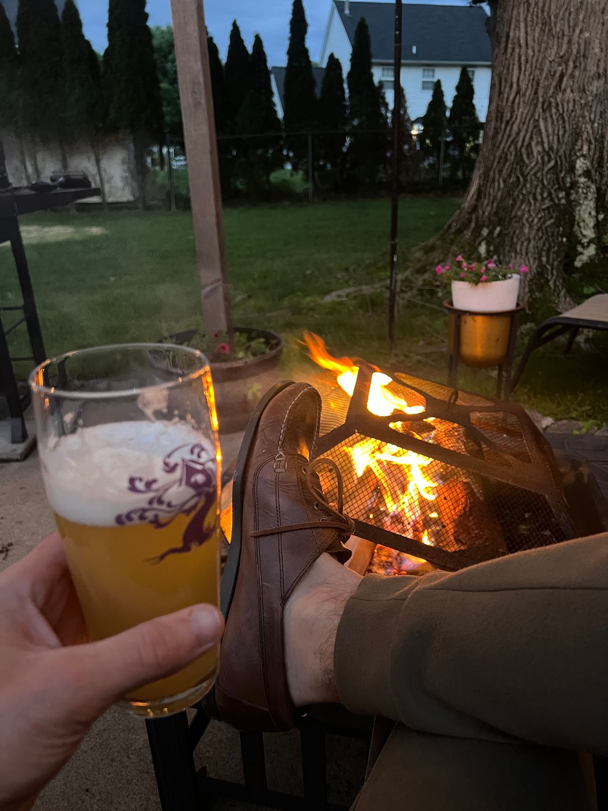 Photo by dandandan on May 24, 2025 of the Oak Street Bootmakers Trail Oxford in Horween Natural Chromexcel.