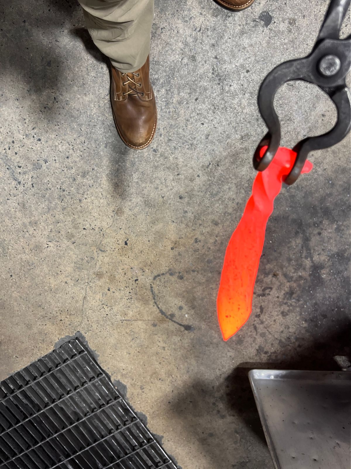 Photo by dandandan on April 4, 2026 of the Truman Plain Toe Boot in Sesame Doubleshot.