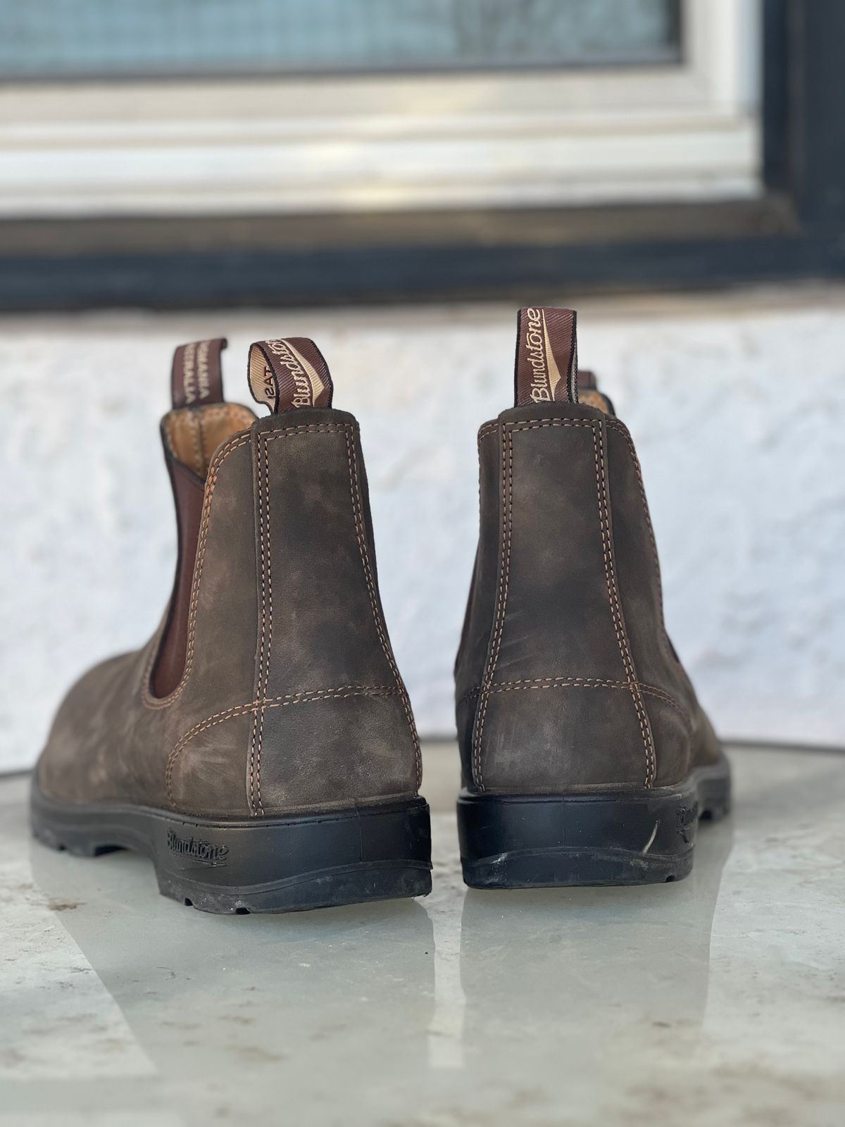 Photo by dandandan on March 2, 2025 of the Blundstone Classic in Rustic Brown.
