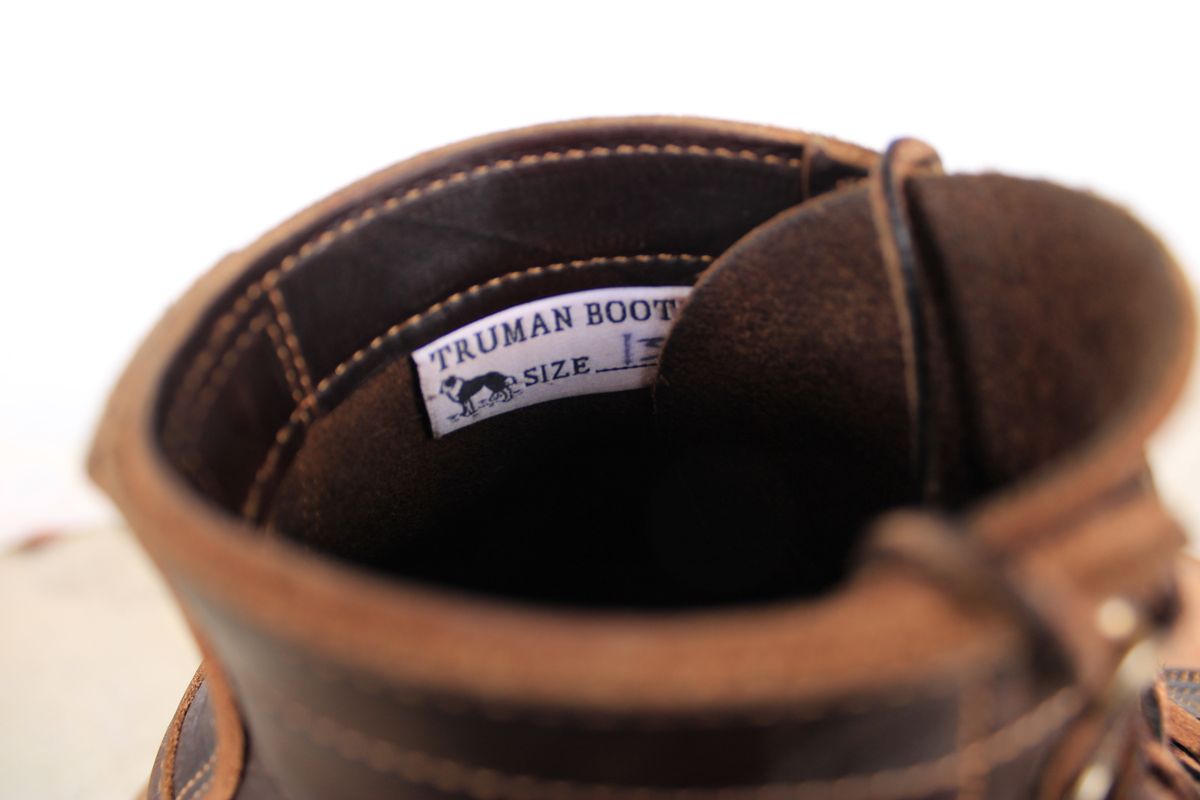 Photo by dandandan on December 2, 2023 of the Truman Service Boot in Seidel Bay Double Shot.