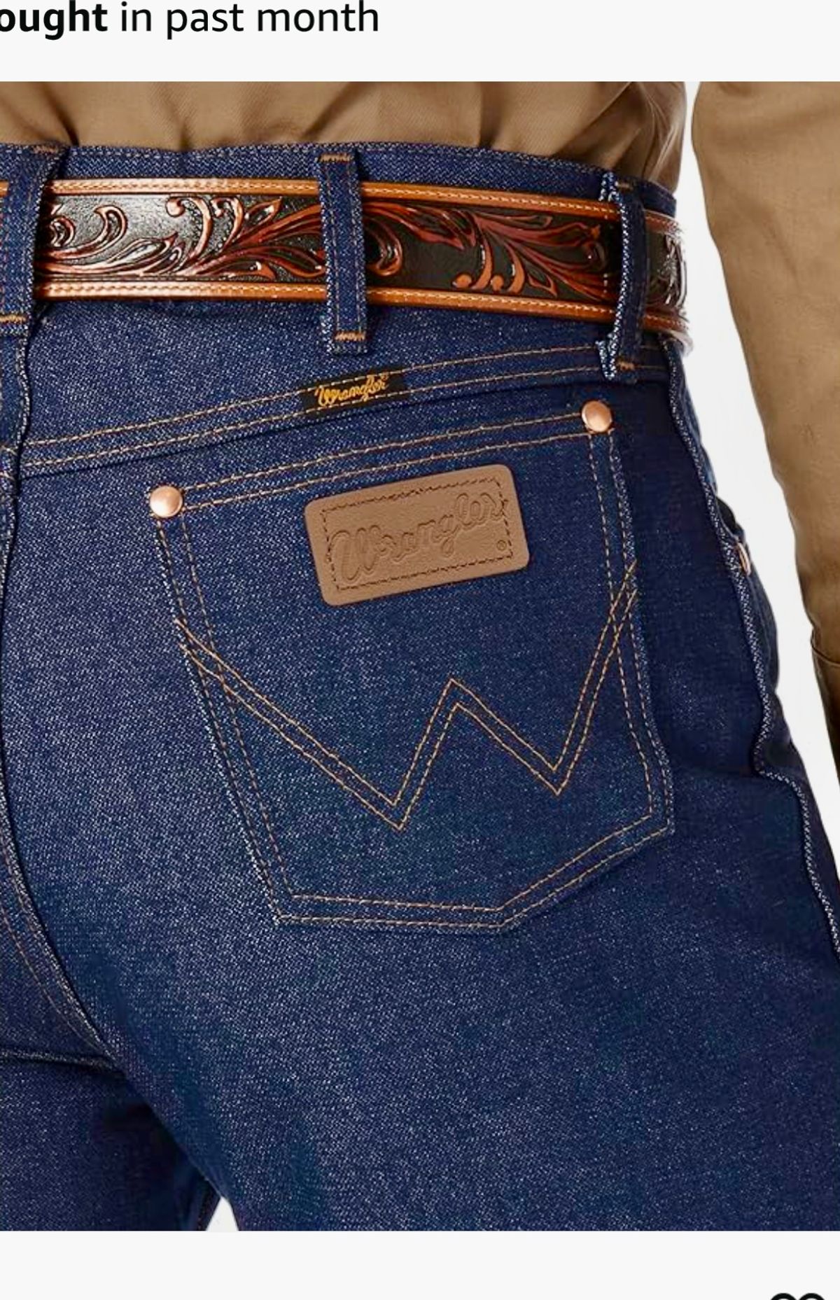 Photo by nomoresayswife on February 8, 2025 of the Wrangler 13MWZ, Wrangler Men's 13MWZ Cowboy Cut Original Fit Jean, Rigid Indigo, in 100% Cotton Heavyweight Denim, 14.75oz.