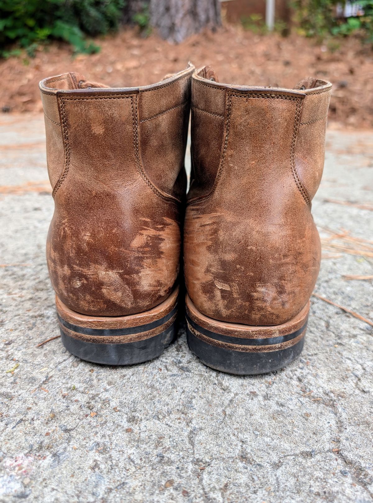 Photo by SIDO on November 1, 2024 of the Viberg Service Boot in Maryam Toscanello TPR Horsebutt.
