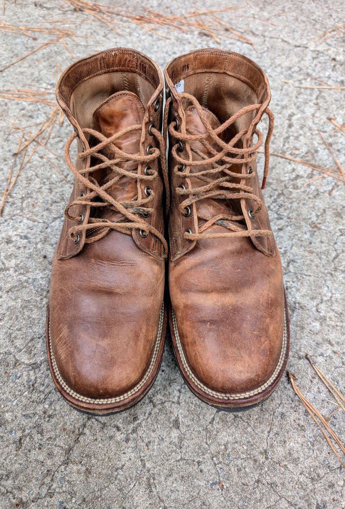 Photo by SIDO on November 1, 2024 of the Viberg Service Boot in Maryam Toscanello TPR Horsebutt.
